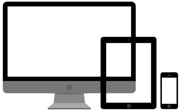 imac monitor vector